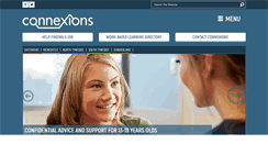 Desktop Screenshot of connexions-tw.co.uk
